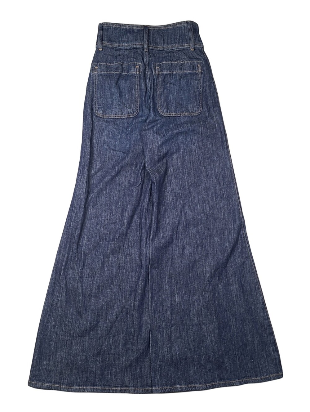 Pilcro High Rise Wide Leg Trouser Jeans Size 25 SUPER FLARE - Picture 3 of 16